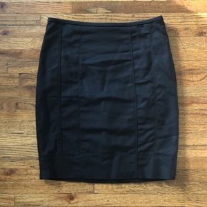 White House Black Market Black Pencil Skirt
